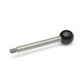 J.W. Winco GN310-12-100-A-3/8X16-NI Gear Lever Stainless Steel 310-12-100-A-3/8X16-NI